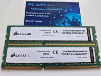 Corsair 16GB (2x8GB) DDR3, PC3 12800, 1600 MHz - Račun / R1 / Jamstvo