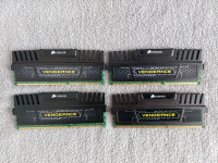 Corsair Vengeance 16GB (4x4GB) DDR3 1600MHz – Perfektno stanje!