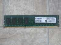 CRUCIAL 4 GB DDR3 1600 MHz 1R memorije - za stolna računala