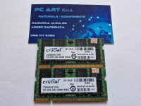 Crucial 4GB (2x2GB) DDR2, PC2 2Rx8 5300S, 667 MHz, SODIMM, Račun/R1