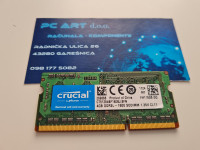 Crucial 4GB DDR3, PC3L 12800S, 1600 MHz, SODIMM, Račun / R1
