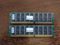 DDR RAM 400MHz 512MB, 2 pločice
