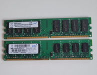 DDR2-800U memorija 2x2gb