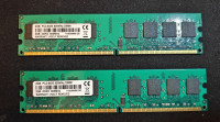 DDR2 memorija za desktop – 4 GB (2×2 GB) 800 MHz PC2-6400 OEM