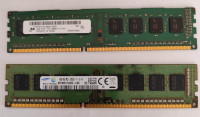 DDR3-1333 Mhz, 2 x 4Gb