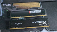 DDR3 16 GB Kingston HyperX Fury 16GB 1866 DDR3 2x8gb kit