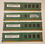 DDR3 2GB Micron 1Rx8 PC3-12800U-11-11-A1 MT8JTF25664AZ-1G6M1 desktop