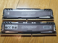 DDR4 Ballistix Sport LT 8 Gb kit (2x4Gb)