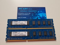 Elpida 8GB (2x4GB) DDR3, 2Rx8 PC3 12800U, 1600 MHz - Račun / R1