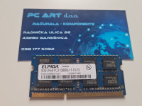 Elpida 8GB DDR3, PC3 12800S, 1600 MHz, SODIMM, Račun / R1 / Jamstvo