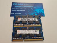 Hynix 8GB (2x4GB) DDR3, PC3 2Rx8 12800S, 1600 MHz, SODIMM, Račun / R1