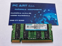 Kingmax 2GB DDR2, PC2 2Rx8 5300S, 667 MHz, SODIMM, Račun/R1/ Jamstvo