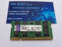 Kingston 2GB DDR2, PC2 2Rx8 5300S, 667 MHz, SODIMM, Račun/R1/ Jamstvo