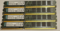 KINGSTON 4 GB DDR3 desktop, 1600 MHz, DIMM, rabljeno KVR16N11S8/4