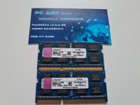 Kingston 4GB (2x2GB) DDR3, PC3 2Rx8 8500S, 1066 MHz, SODIMM, Račun/R1