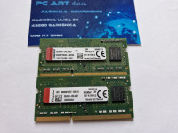 Kingston 8GB (2x4GB) DDR3, PC3L 1Rx8 12800S, 1600 MHz, SODIMM, R1