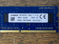 Kingston DDR3L memorija 4 GB 1600 MHz