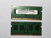 Laptop RAM Memorija 2GB DDR3 SO-DIMM 1600MHz 204Pin Micron