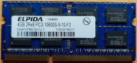 Memorija Elpida DDR3-1333 4GB SO-DIMM za laptop