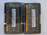 MEMORIJA ZA LAPTOP 2x2GB SAMSUNG PC3-8500S SO-DIMM 204-pin 1066MHz