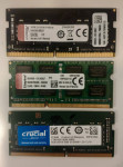 Memorije za laptop SODIMM 8GB moduli RAM DDR4