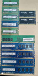 Memorije RAM razne Samsung Ramaxel Hynix DDR4 + DDR3 Desktop DIMM