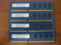 NANYA 16 GB DDR3 - 4 x 4 GB DDR3 1600 MHz - 2R MEMORIJE