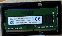 Povoljne dvije Kingston 8GB SODIMM DDR4 3200MHz