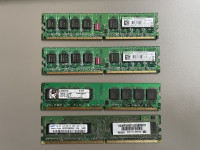 RAM memorija DDR2 4 x 1GB