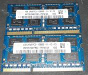 Ram memorija za laptop 2x4 GB -  PC3-12800S