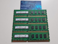 Samsung 16GB (4x4GB) DDR3, 2Rx8 PC3 12800U, 1600 MHz - Račun / R1