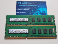 Samsung 8GB (2x4GB) DDR3, 2Rx8 PC3 12800U, 1600 MHz - Račun / R1