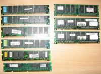 SDRAM memorija lot 6x32mb + 3x64mb