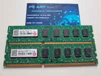Transcend 8GB (2x4GB) DDR3, 2Rx8 PC3 10600U, 1333 MHz - Račun / R1