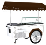 RASHLADNA VITRINA za prodaju sladoleda,na kotačima,mobilna,NOVO-HIT