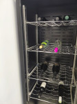 Vitrina za vino, 600x603x1560mmH, kapacitet 72 boce, +5°C / +18°C
