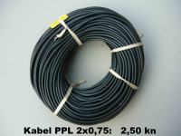 Električni PPL kabel 2x0,75mm2
