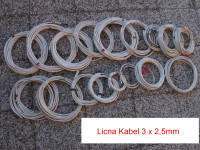 Strujni kabeli PP/J (licnasti-finožični) za strujne instalacije