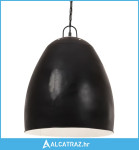 Industrijska viseća svjetiljka 25 W crna okrugla 42 cm E27 - NOVO