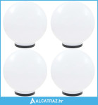 LED kuglaste svjetiljke 4 kom 40 cm PMMA - NOVO