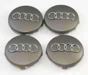 Čepovi / čep / poklopci za alu felge Audi 4B0 601 170=60mm,CRNI I SIVI