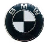 Naljepnice crne BMW za alu felge vanjski promjer 56mm