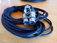 Kabl za mikrofon mic cable NEUTRIK cordial twin patch CMK 422 (800cm)