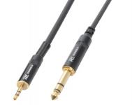 TRONIOS PD CONNEX CX82-3 CABLE 3.5 STEREO- 6.3 STEREO 3m