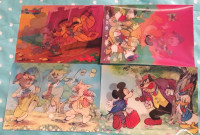 4 WALT DISNEY RAZGLEDNICE 3D..LOT
