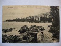 ABBAZIA - OPATIJA - DOPISNICA 1900. - PUTOVALA