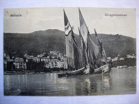ABBAZIA - OPATIJA - DOPSINICA 1913. - PUTOVALA