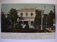 ABBAZIA postcard Villa Angiolina 1907.Dr.Trenkel Co. 21388-Dopisnica