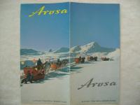 Arosa, Švicarska - stari turistički prospekt iz 1970.