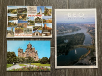 Beograd i Novi Sad - 13 razglednica